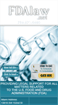 Mobile Screenshot of fdalaw.net